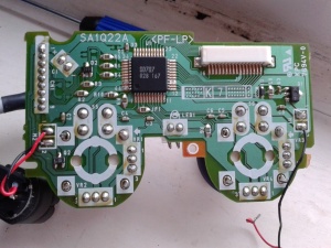 Back of controller board